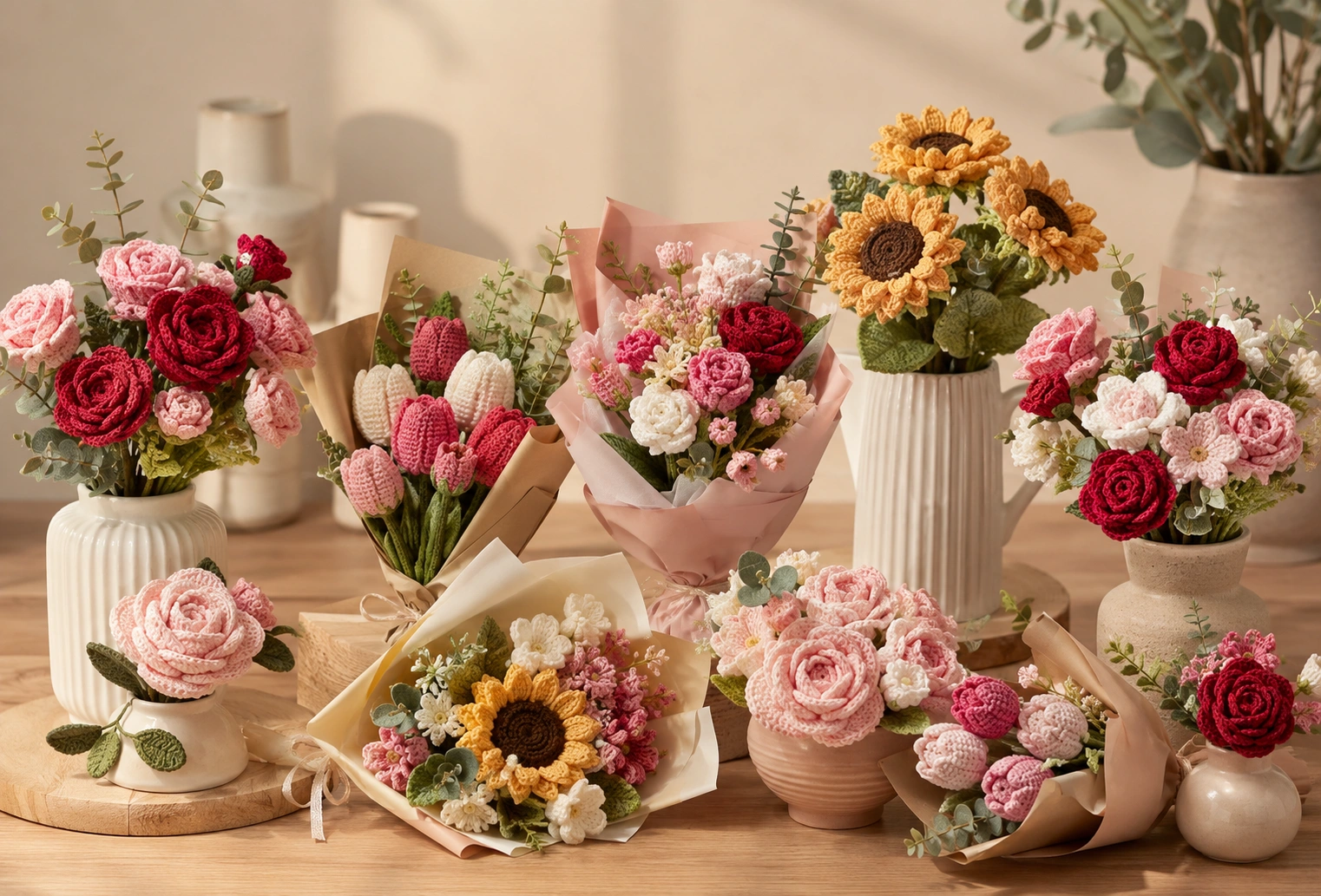 Crochet flowers