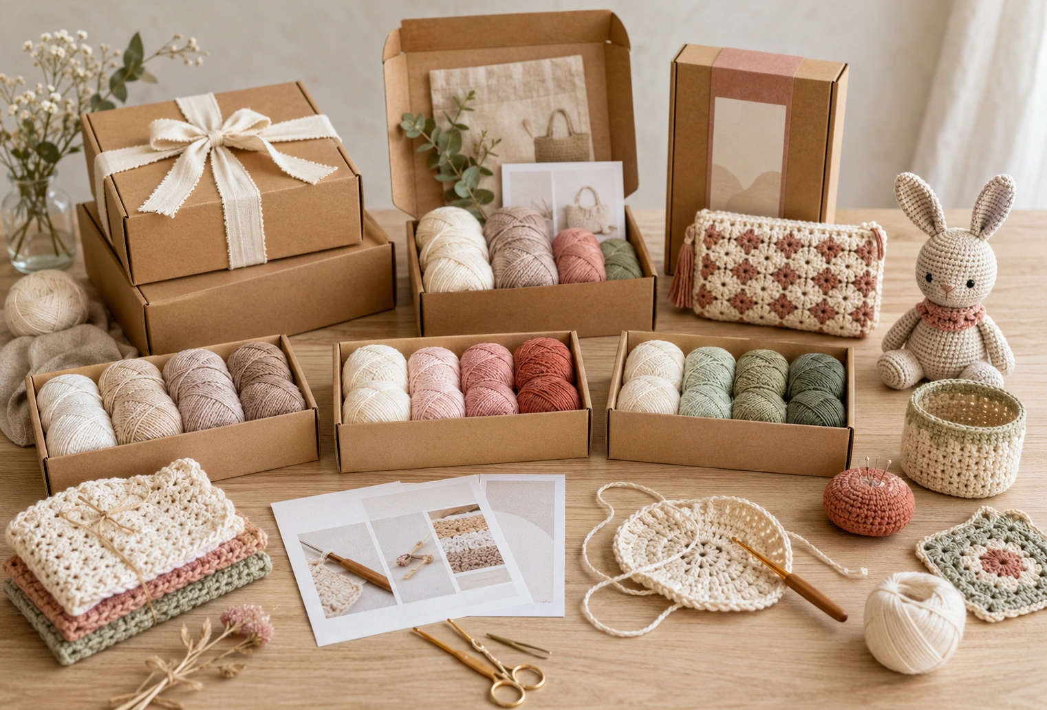 DIY crochet kits