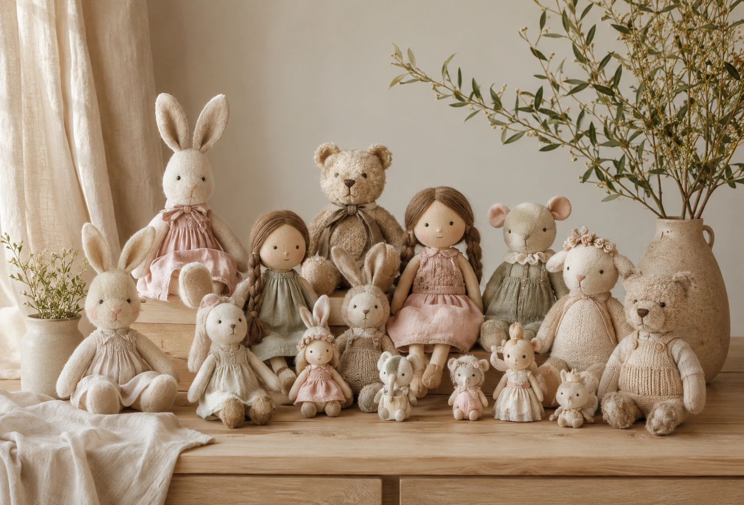 Plush dolls