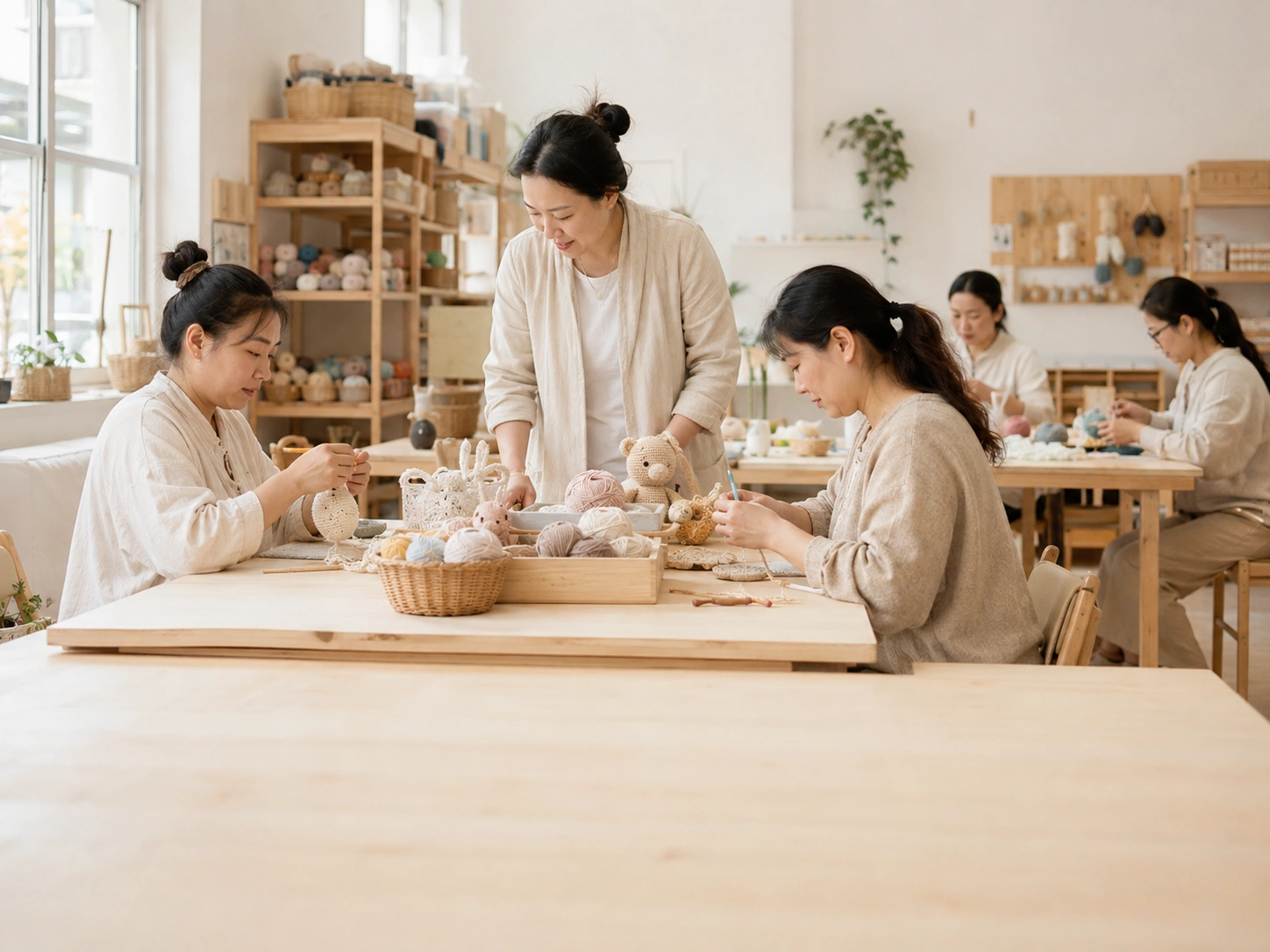 Responsible handmade manufacturing workshop