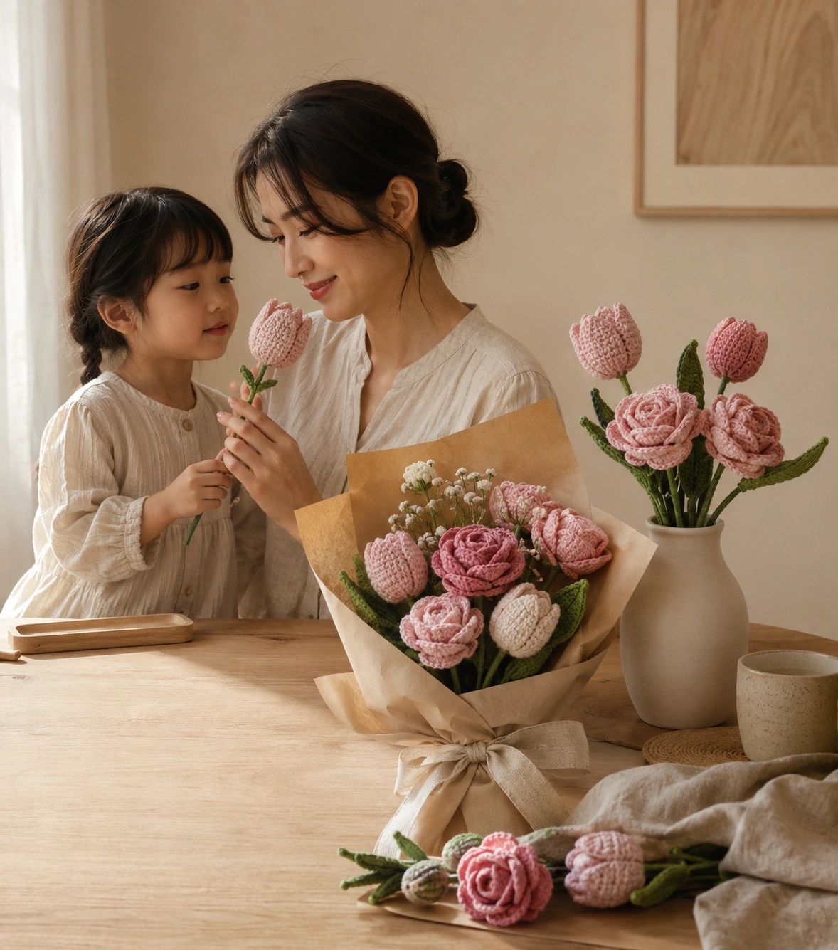 Mother's Day crochet flower collection