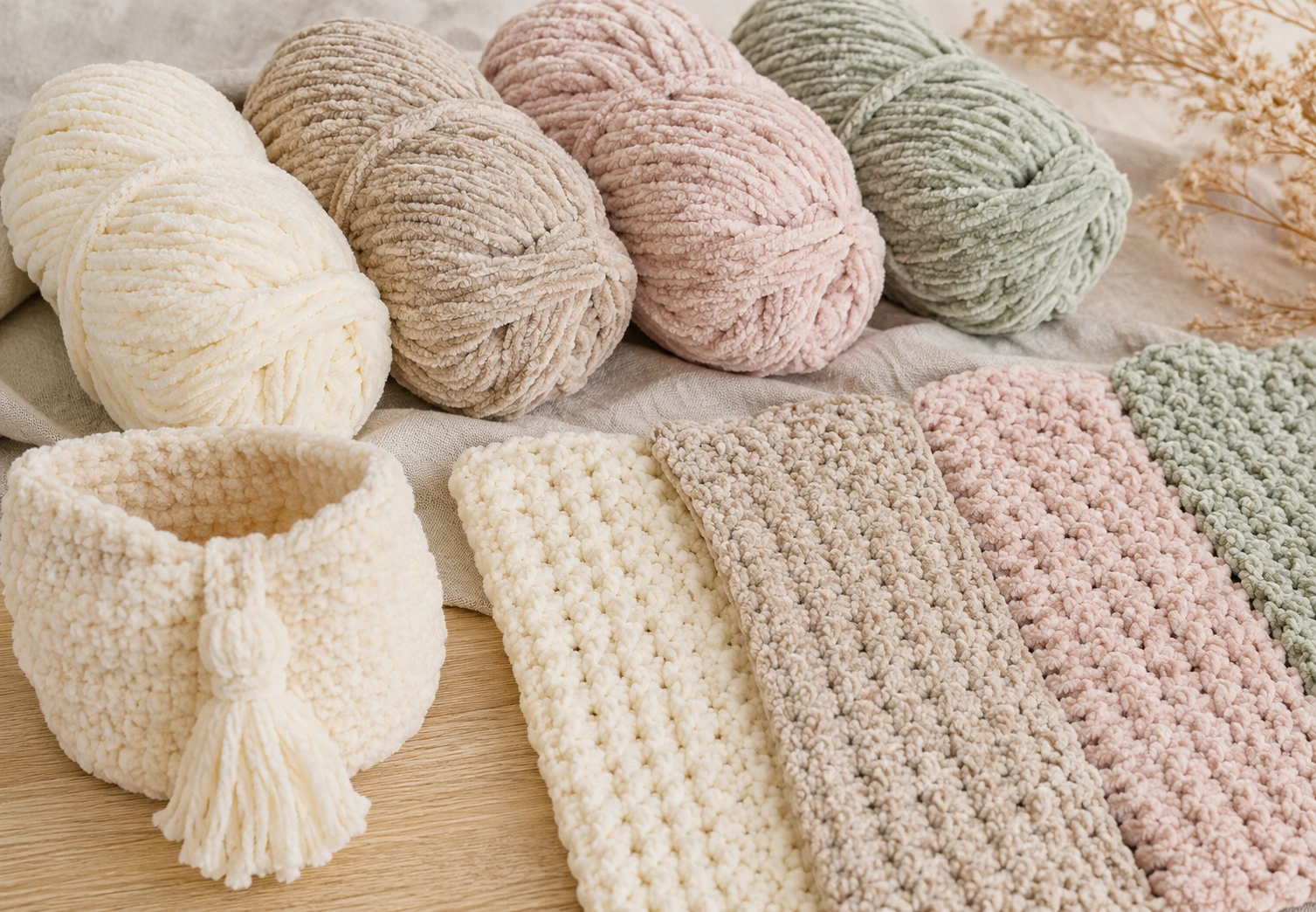 Chenille yarn