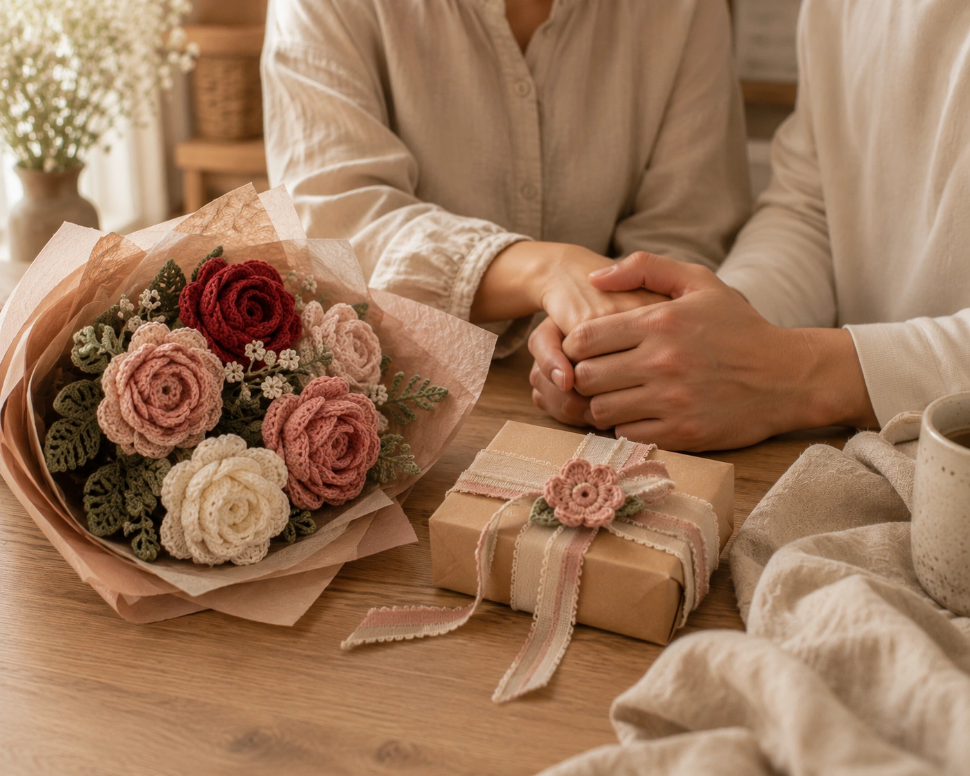 A handmade gift celebrating love
