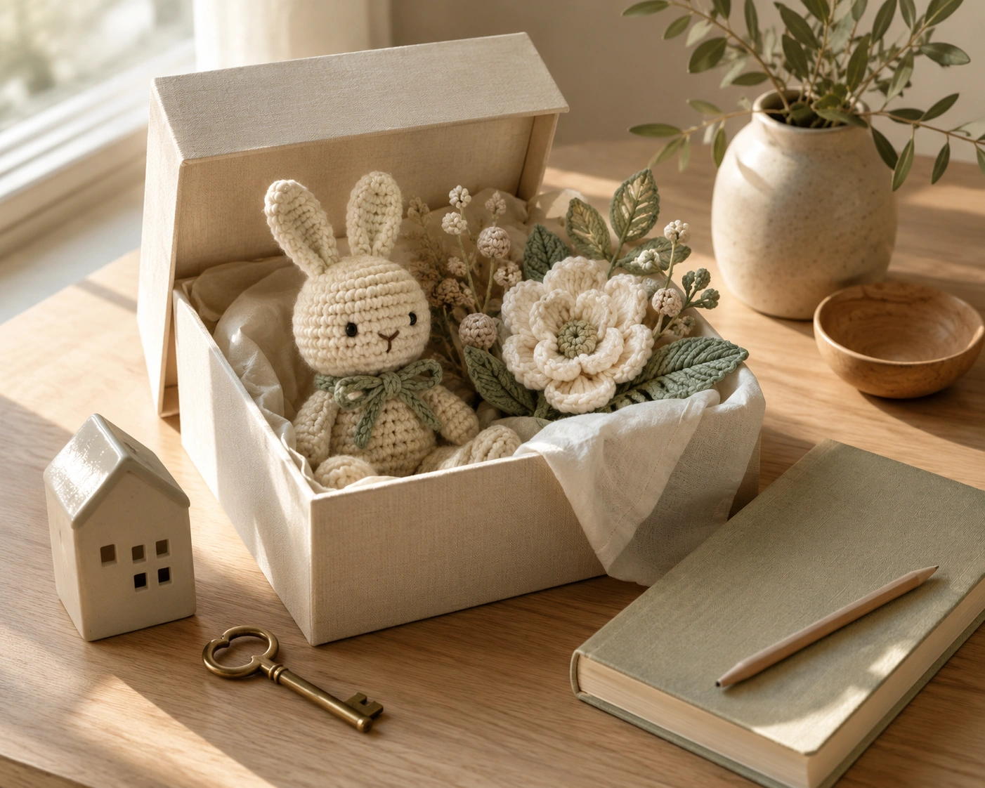 A handmade gift for a new beginning