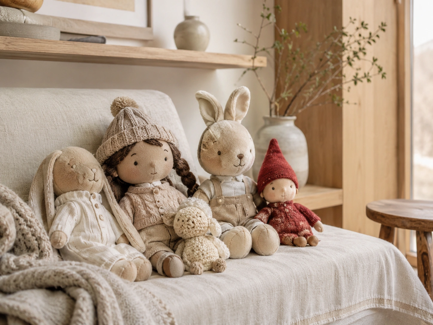 Plush Dolls -- soft companions made with care and craft