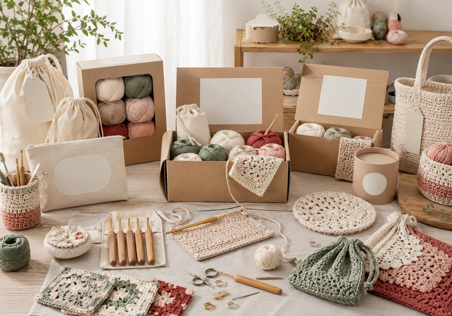DIY crochet kit custom development