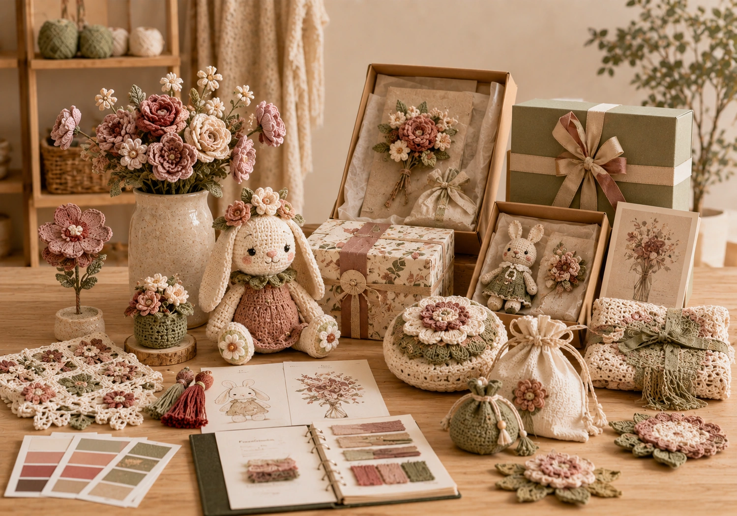 Retail exclusive handmade product range