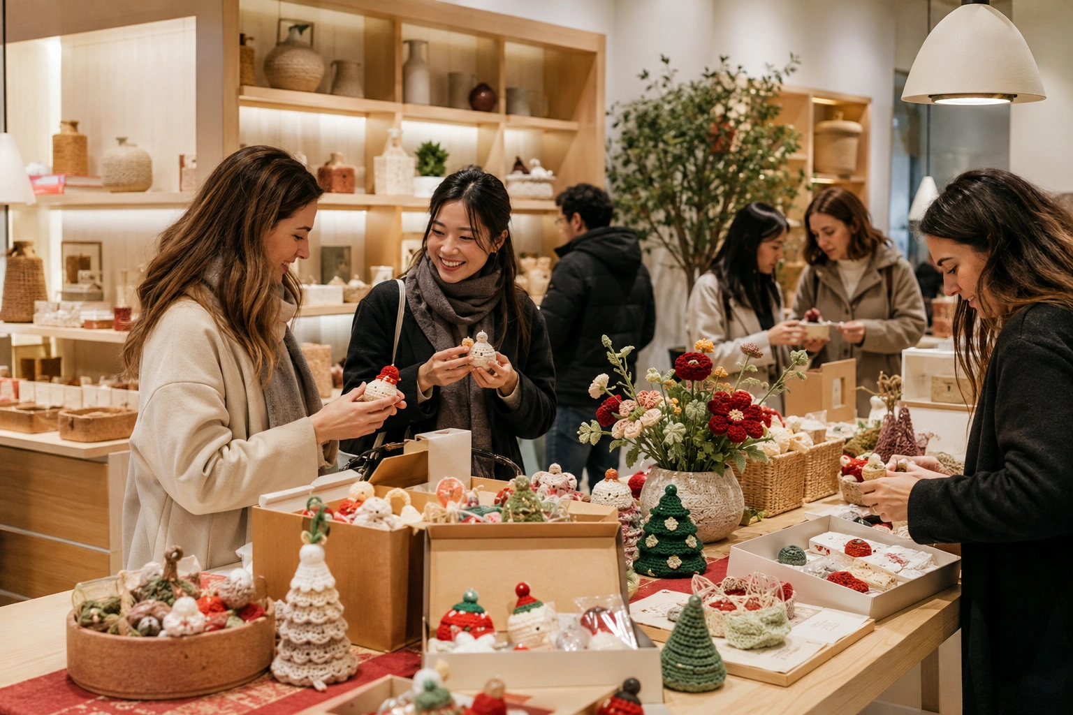 Seasonal handmade retail event