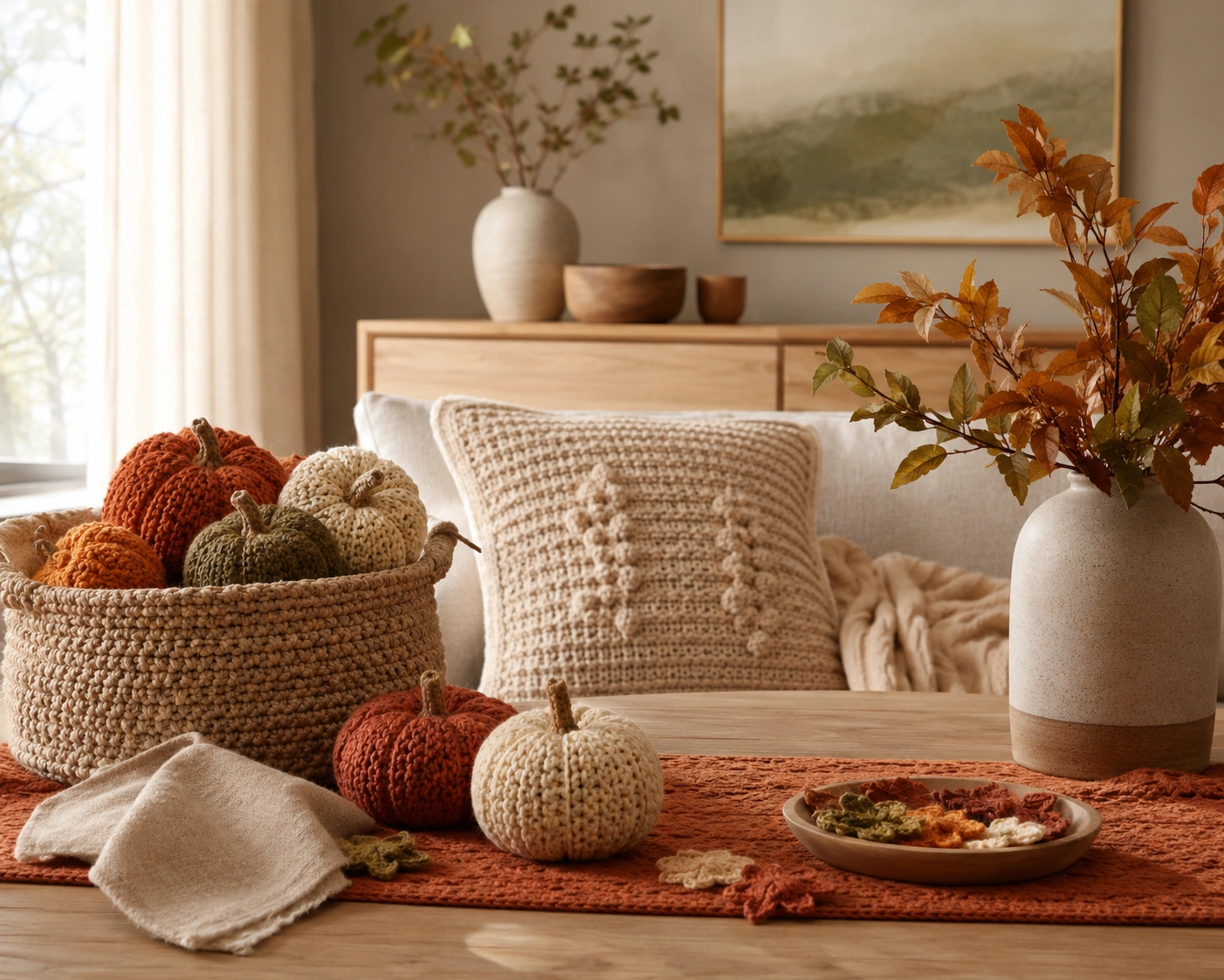 Autumn home décor collection