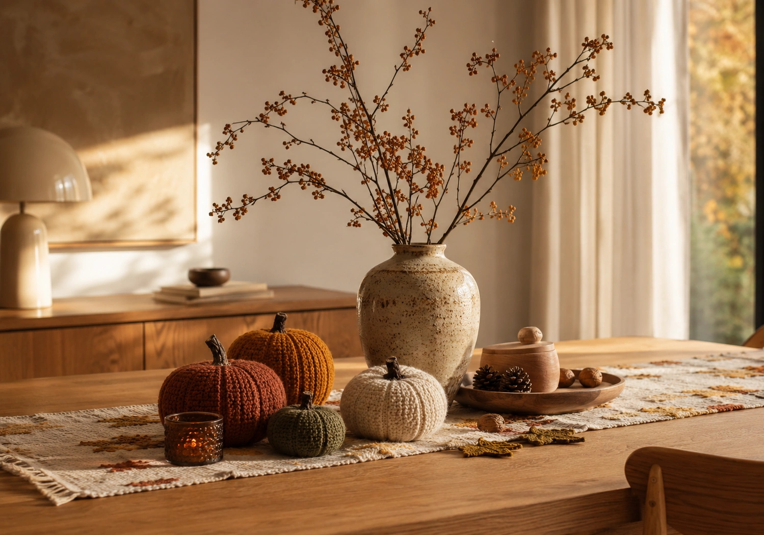 Autumn handmade home décor