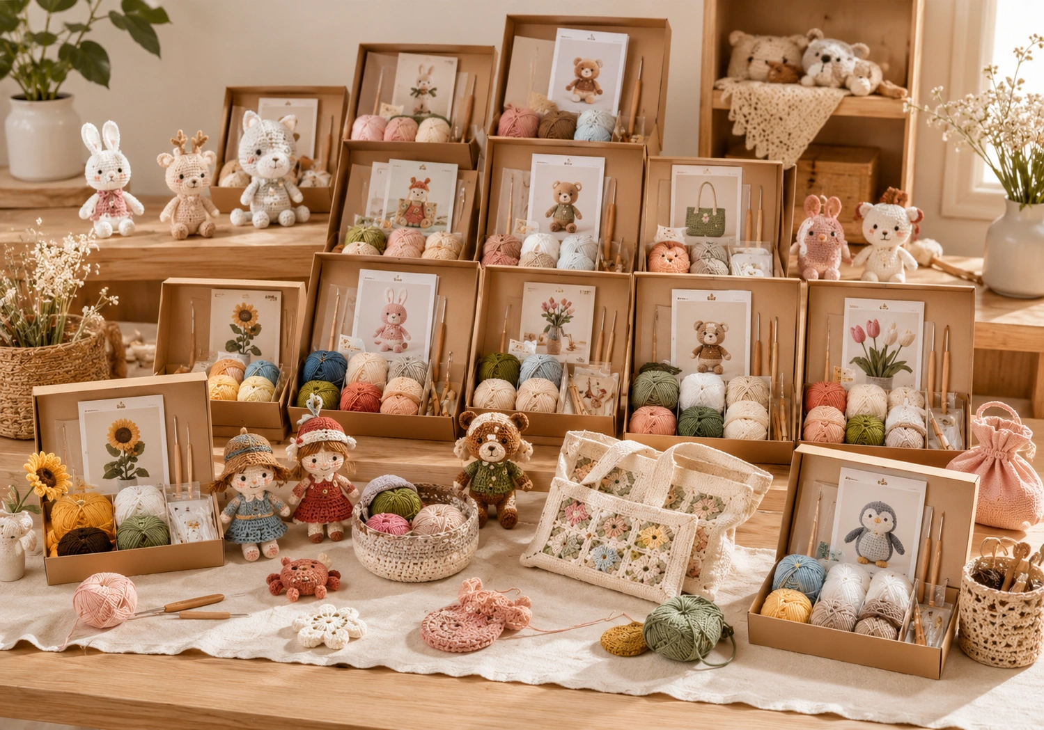 DIY crochet kits wholesale collection