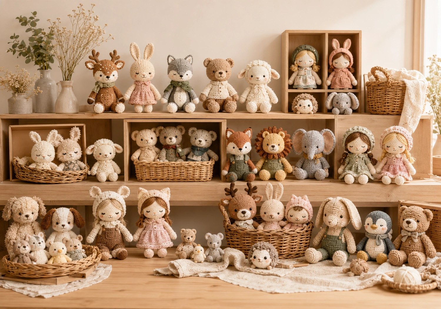 Plush and dolls wholesale collection