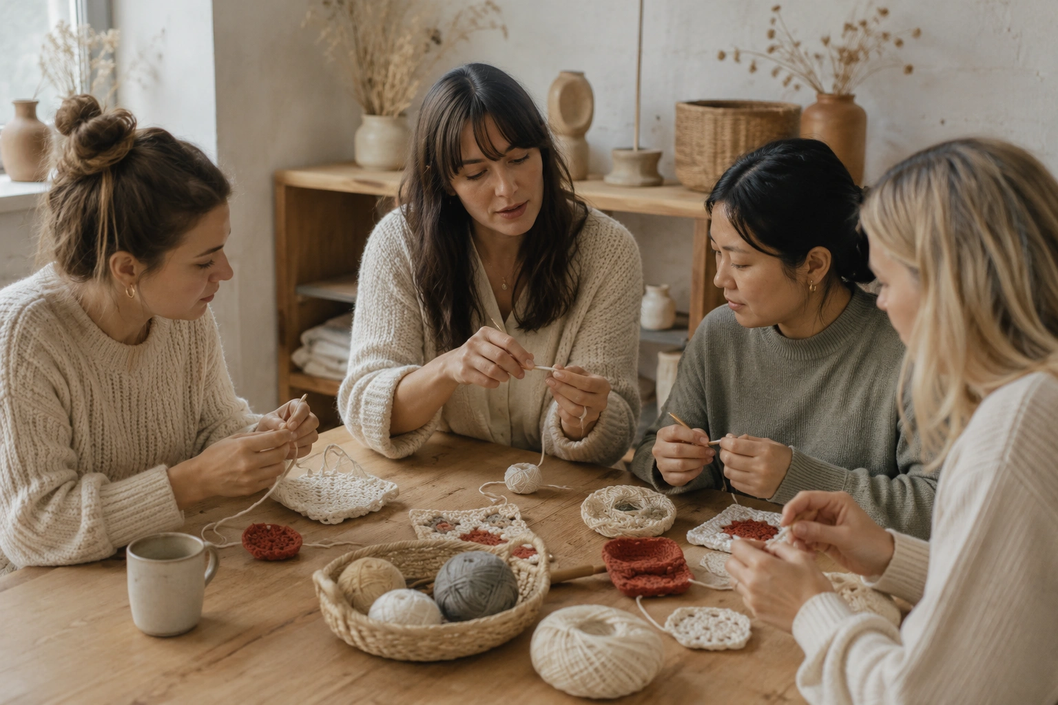 Beginner crochet workshop