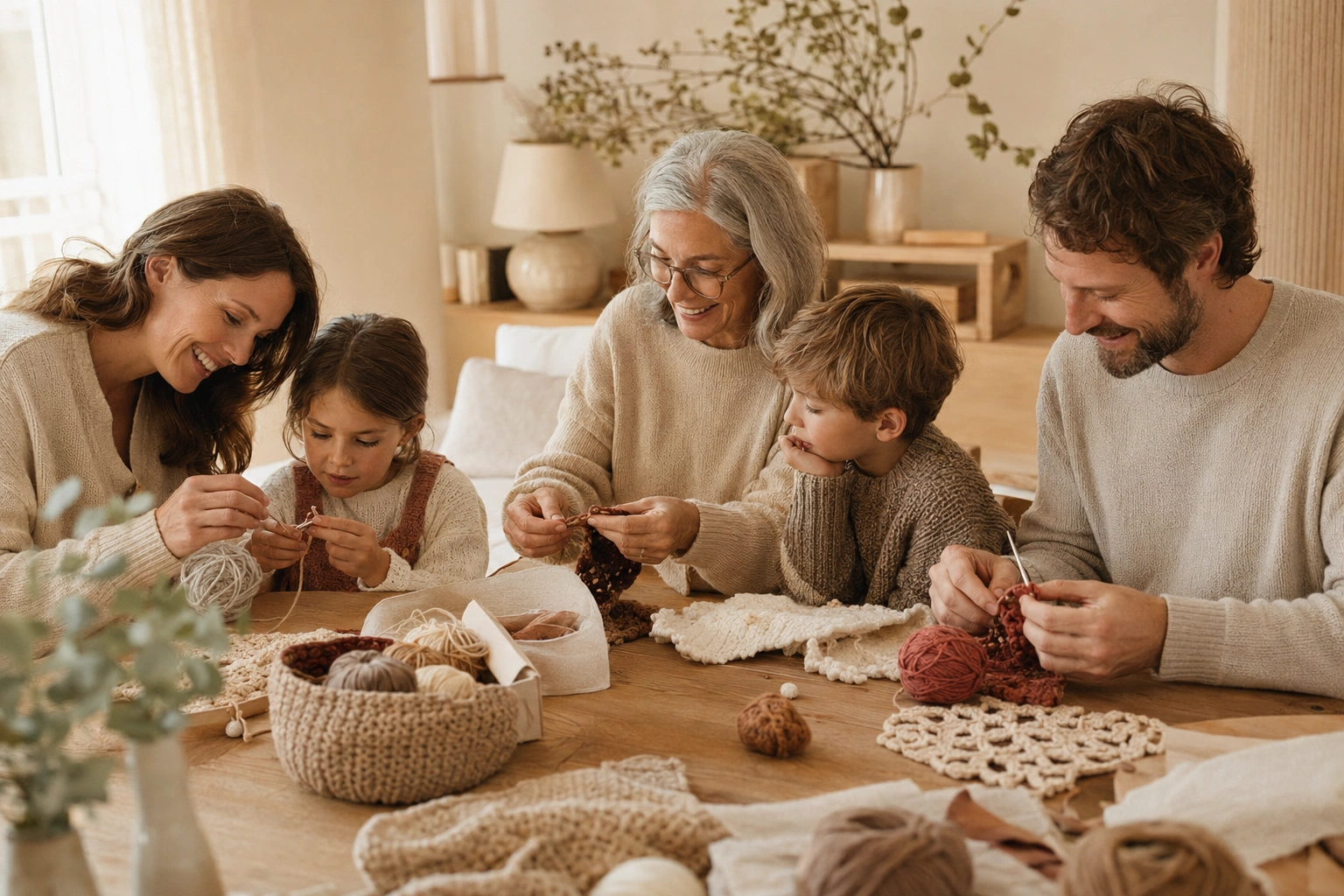 Family handmade workshop